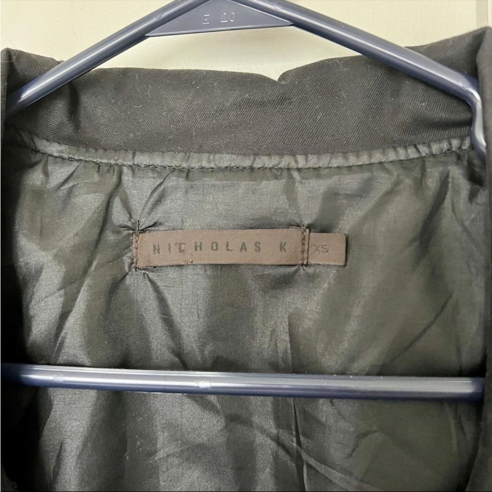 Nicholas K Black Leather Asymmetrical Jacket - Picture 2 of 5